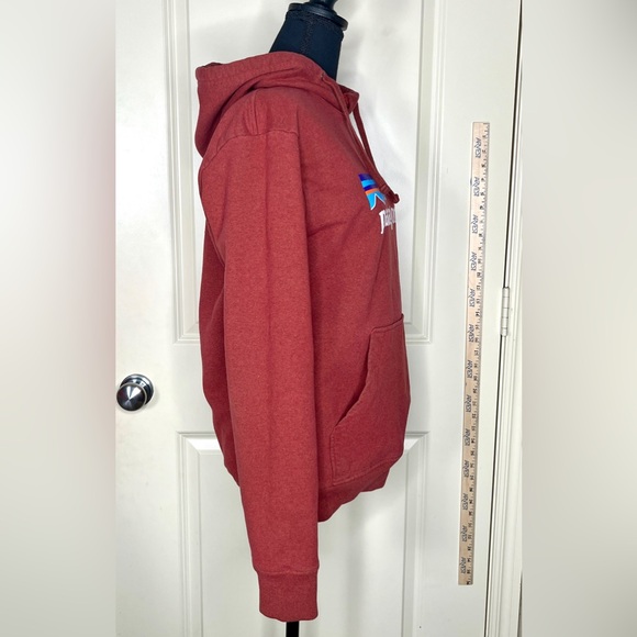 Patagonia Brick Red Hoodie with Logo - Picture 3 of 9